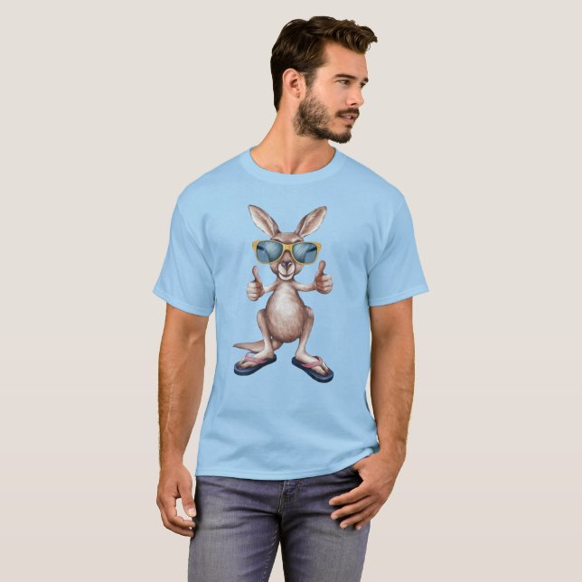 Camiseta Personalizado Kangaroo (Anverso completo)