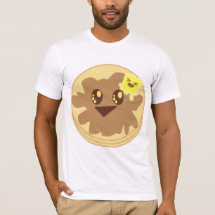 Camiseta Personalizado Kawaii Cute Pancakes