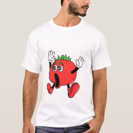 Camiseta Personalizado La Tomatina Conmocionada Con Tomate
