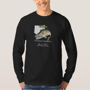 Camiseta Personalizado Lake/Date Ohio Walleye Opener T-Shir