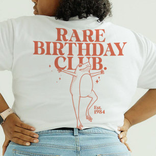 Camiseta Personalizado Leap Year Froer Leaper Rare Birday C
