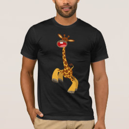Camiseta Personalizado lindo bailando Giraffe T-Shirt