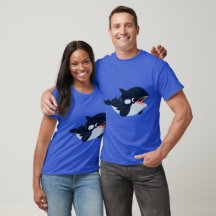Personalizado lindo bebé Orca T-Shirt