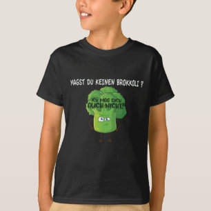 Camiseta Personalizado lindo Broccoli no te gusta el brócol