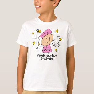 Camiseta Personalizado lindo del graduado del chica