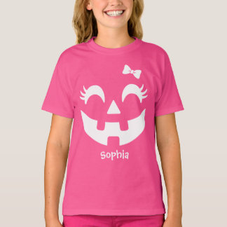Camiseta Personalizado lindo Jack O' Lantern Halloween Shir