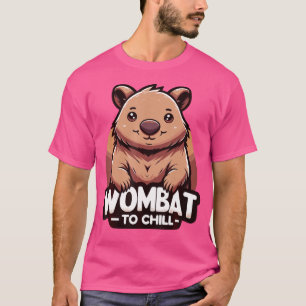 Camiseta Personalizado lindo Wombat Lover Funny Wombat Aust