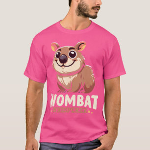 Camiseta Personalizado lindo Wombat Lover Funny Wombat Aust