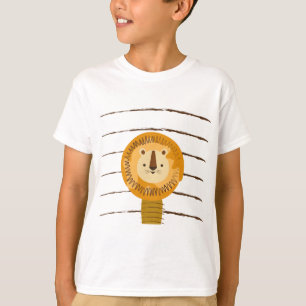 Camiseta Personalizado Lion Cute Niños Bebé