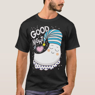 Camiseta Personalizado lunar lindo