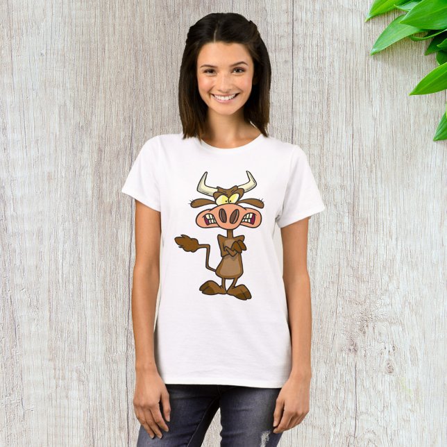 Camiseta Personalizado Mad Cow (Subido por el creador)
