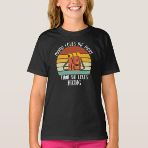Camiseta PERSONALIZADO Mamá Me Ama Más De Lo Que Ama Sender