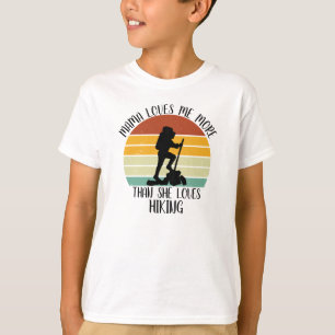 Camiseta PERSONALIZADO Mamá Me Ama Más De Lo Que Ama Sender
