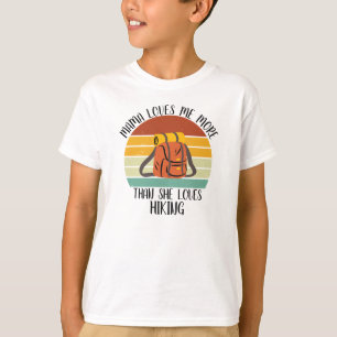 Camiseta PERSONALIZADO Mamá Me Ama Más De Lo Que Ama Sender