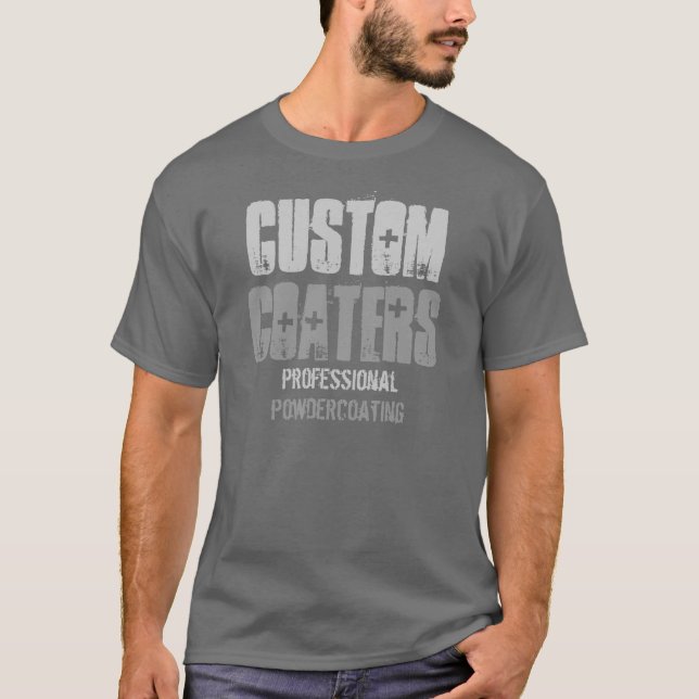 Camiseta Personalizado, máquinas de pintar, profesional, (Anverso)
