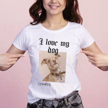 Personalizado Me Encanta La Foto De Mi Perro
