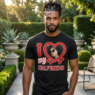 Camiseta Personalizado Me Encanta Mi Novia
