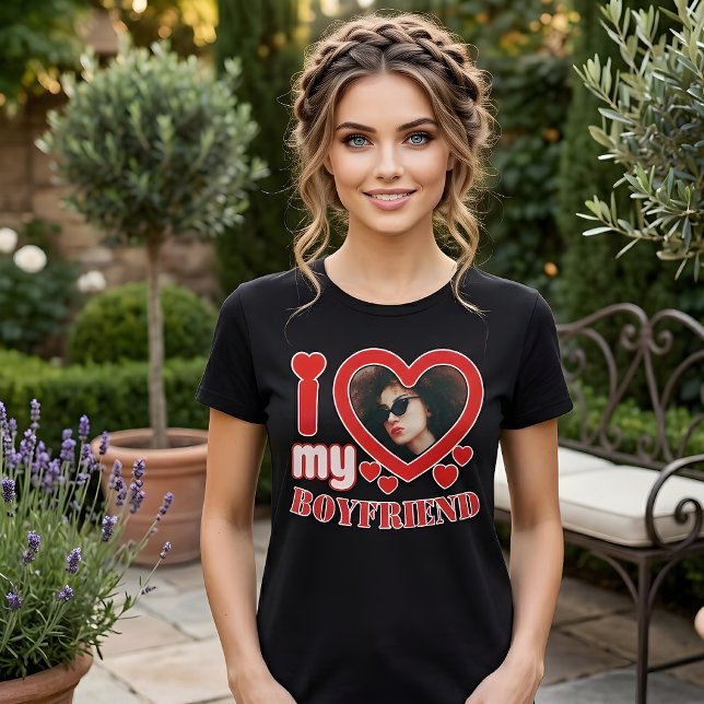 Camiseta Personalizado Me Encanta Mi Novio (Subido por el creador)
