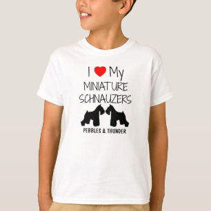 Camiseta Personalizado Me Encanta Mis Dos Becas En Miniatur