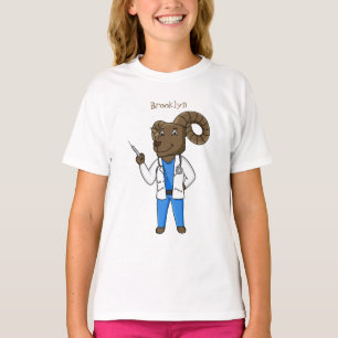 Camiseta Personalizado médica ilustracion de ovino de Bigho