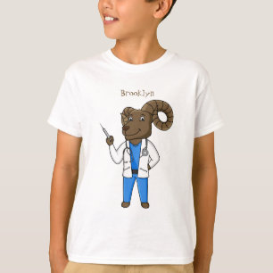 Camiseta Personalizado médica ilustracion de ovino de Bigho