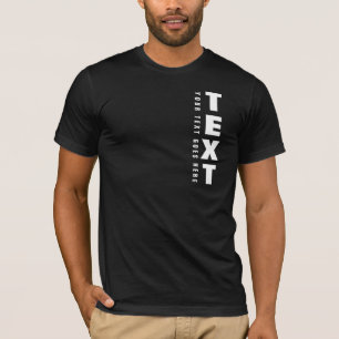 Camiseta Personalizado Mensajes de texto para hombres Bella