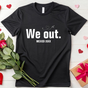 Camiseta Personalizado México Viaje Familia Vacaciones Play