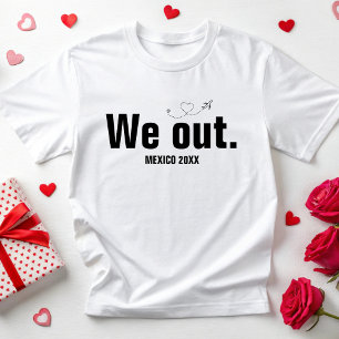 Camiseta Personalizado México Viaje Familia Vacaciones Play