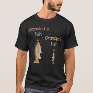 Camiseta Personalizado Mi pescado, Grandpas Fish