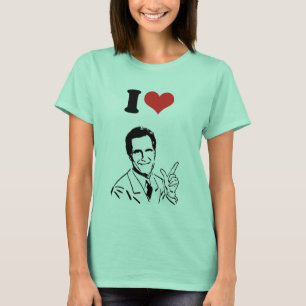 Camiseta Personalizado Mitt Romney