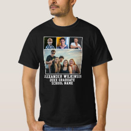 Camiseta PERSONALIZADO Modern Bold Script 4 Graduación de f