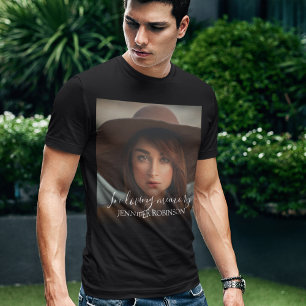 Camiseta Personalizado Moderno En memoria amorosa   Memoria
