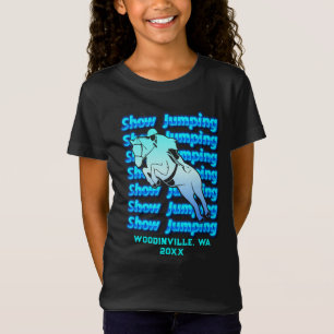 Camiseta Personalizado Mostrar nombre de fecha de evento de