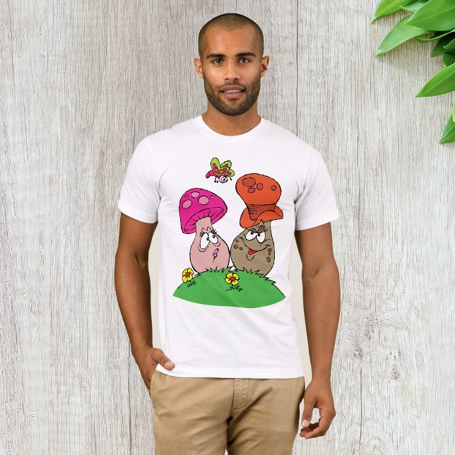 Camiseta Personalizado Mushrooms Mens T-Shirt (Subido por el creador)