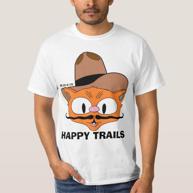 Camiseta Personalizado Mustache (Anverso)