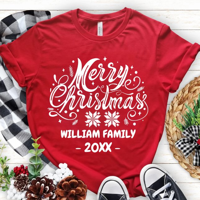 Camiseta Personalizado Navidades familiares coincidiendo co (Subido por el creador)