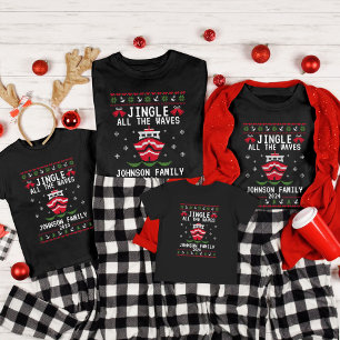 Camiseta Personalizado Navidades feos Cruise Family Mating