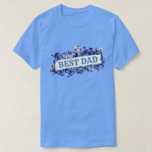 Camiseta Personalizado Navy Vintage el día del padre te qui