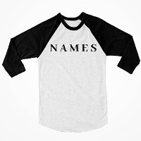 Personalizado negro simple Añadir su nombre elegan