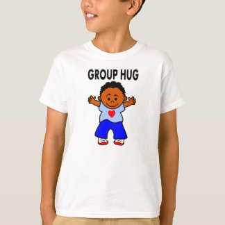 Camiseta personalizado niño afroamericano de mangas largas