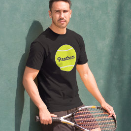 Camiseta Personalizado Nombre de equipo de tenis o reproduc