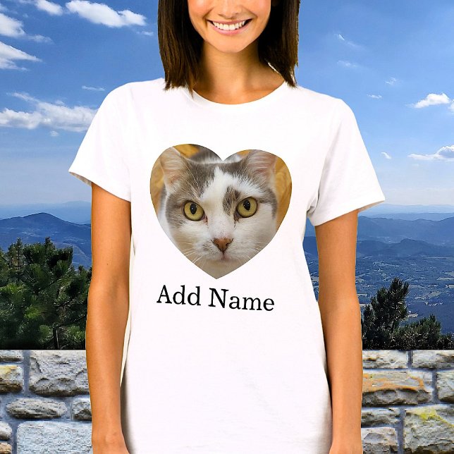 Camiseta Personalizado Nombre de foto Texto personalizado (Subido por el creador)