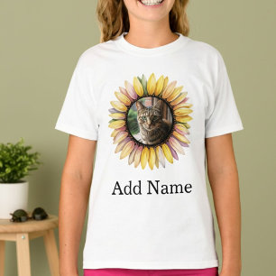 Camiseta Personalizado Nombre de foto Texto personalizado