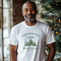 Personalizado Nombre Familia Navidad Árbol Granja