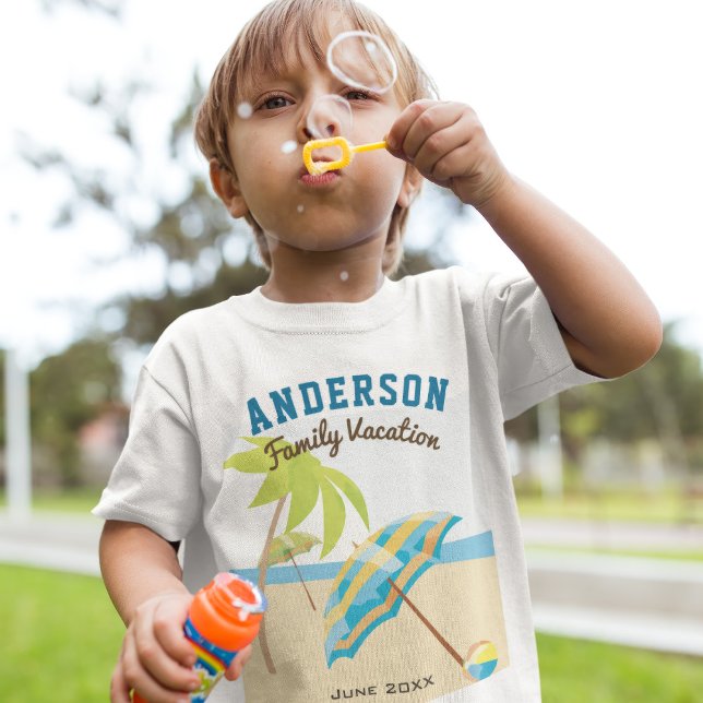 Camiseta Personalizado Nombre Familia Verano Vacaciones en  (Subido por el creador)