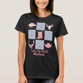 Camiseta Personalizado Novia's Let's Go Chicas! Bachelorett