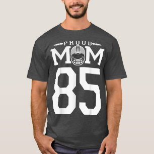 Camiseta Personalizado número 85 Orgullosa madre de fútbol