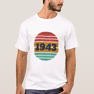 Camiseta Personalizado ochenta años de 80 años