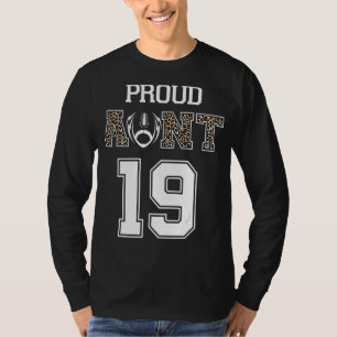 Camiseta Personalizado Orgullosa Tía 19 Personalizada
