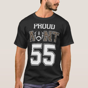 Camiseta Personalizado Orgullosa Tía 55 Personalizada